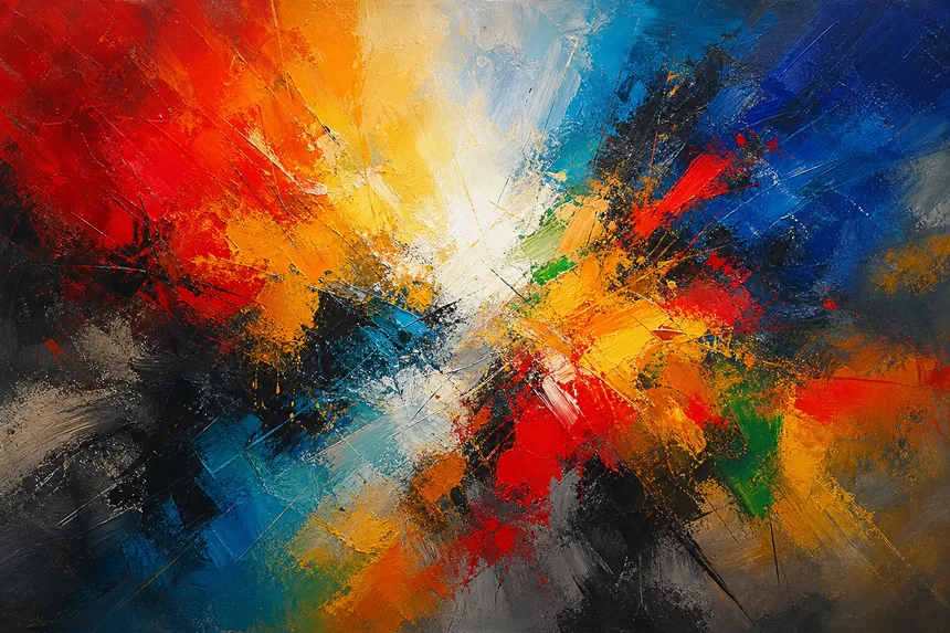 Explozie de culoare de Robert Marin