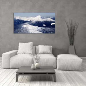Tablou Canvas DualView Peisaj montan de iarnă DCL099-3