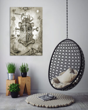 Tablou Canvas DualView artă abstractă DCK147-2